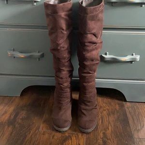 Carlos by Carlos Caress Wedge Boots sz 8.5